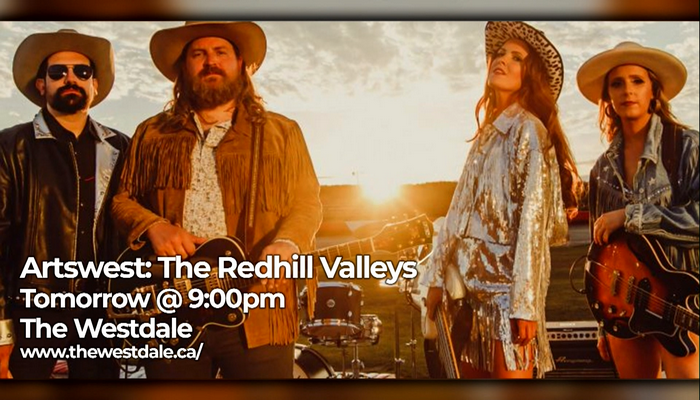 Hamilton’s own The Redhill Valleys to perform at ArtsWest at The Westdale