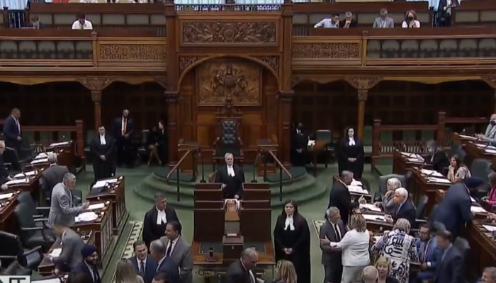 Ontario government to unveil throne speech today