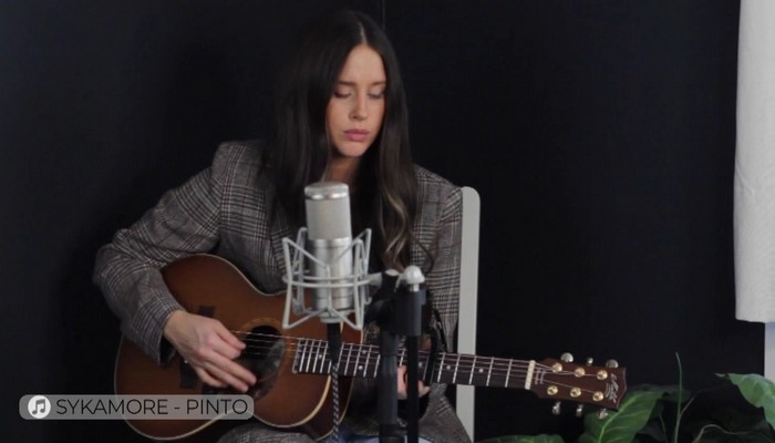 Canadian country-pop singer-songwriter Sykamore performs Pinto