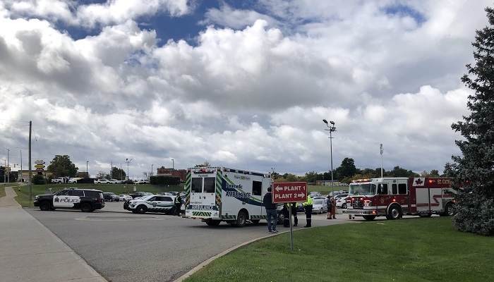 Over 20 people sent to hospital after chemical spill at St. Catharines facility