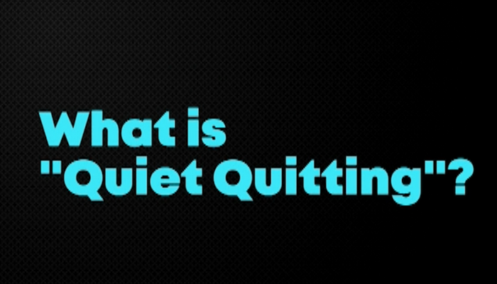 What is “quiet quitting”?