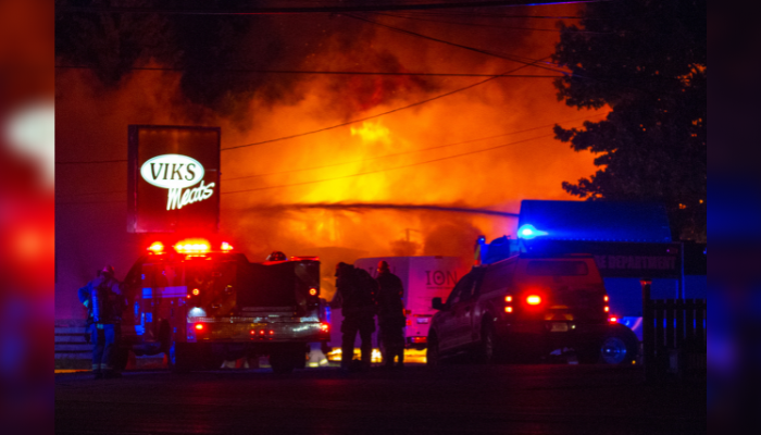 Early morning fire in Grimsby, Ontario Fire Marshalls office investigating