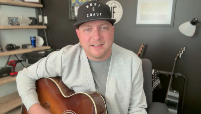 Country singer Justin Fancy performs ‘Laid Back Kind of Night’