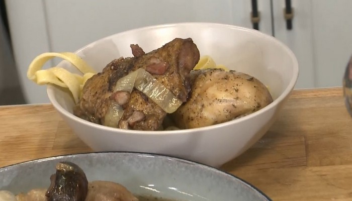 Tim cooks up a storm in our new kitchen studio