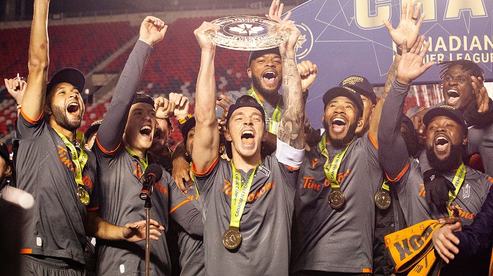 Forge FC wins third Canadian Premiere League title, beating Atletico Ottawa 2-0