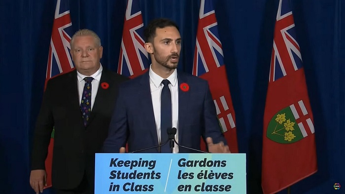 WATCH: Ford, Lecce to hold media availability on education union negotiations