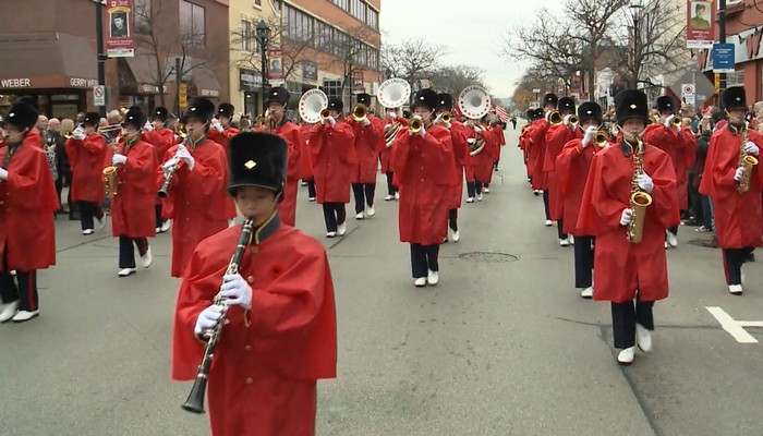 Remembrance Day parade returns to the streets of Burlington