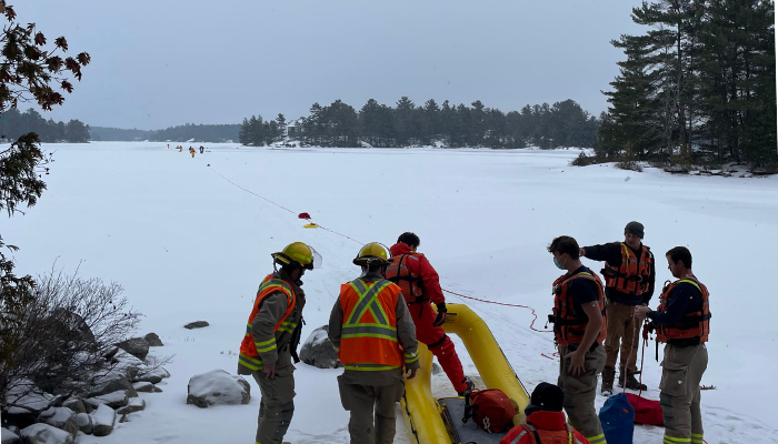 OPP divers recover body of snowmobiler from Six Mile Lake