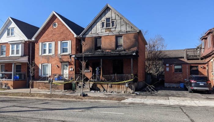 Hamilton Sanford Avenue fire