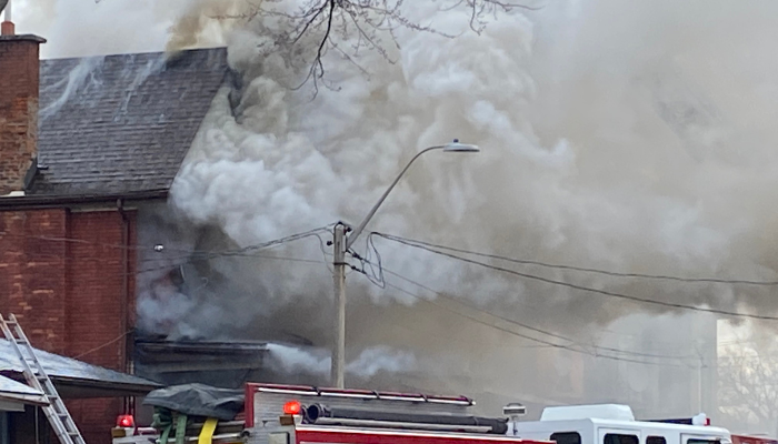 Hamilton house fire