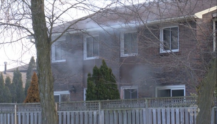 One woman is dead after an Oakville townhouse fire