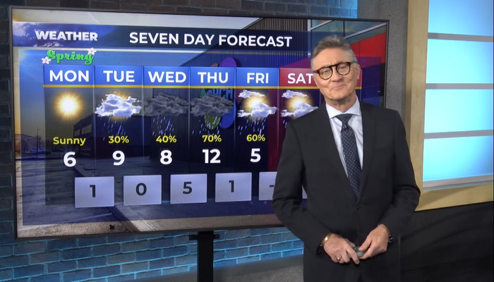 Morning weather forecast for Monday March 20th, 2023