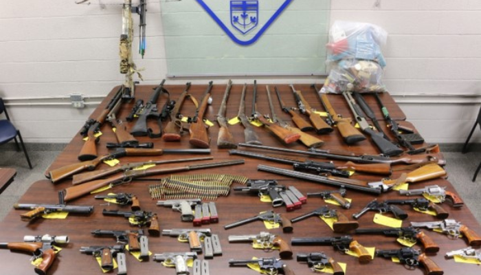 Norfolk County firearms seized
