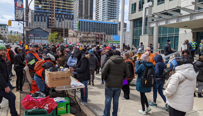 federal workers strike Canada