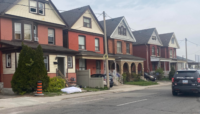 Car crashes into Hamilton home, causes gas leak and street closure