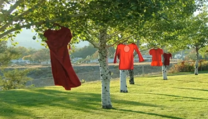 Indigenous community holds ceremony for Red Dress Day in Hamilton