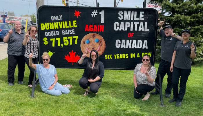 Dunnville Smile Cookies