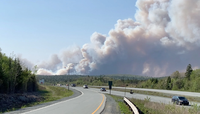 Nova Scotia wildfire