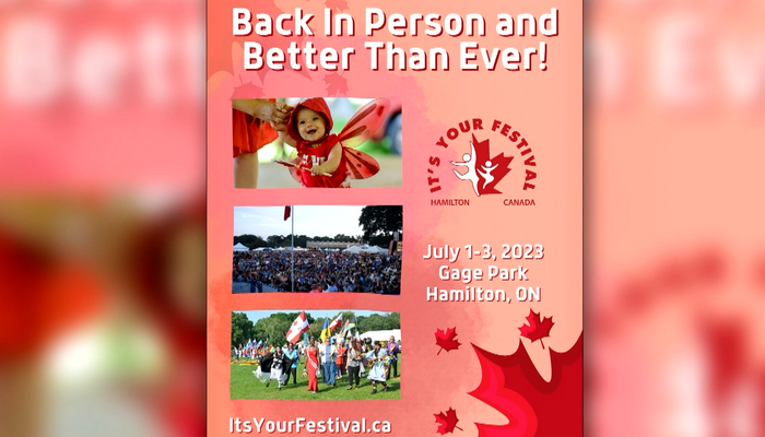 Celebrate Canada Day weekend in Hamilton at Gage Park’s It’s Your Festival