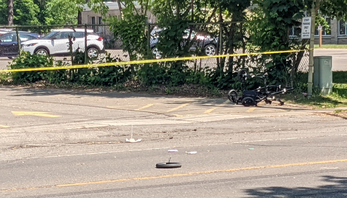 woman hit by car Niagara Falls