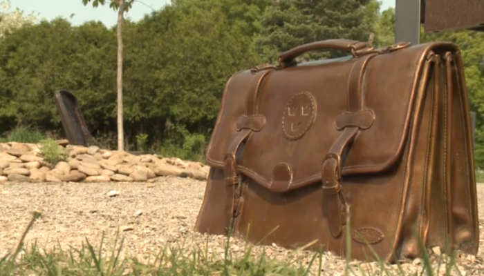 New monument in Churchill Park honours Raoul Wallenberg