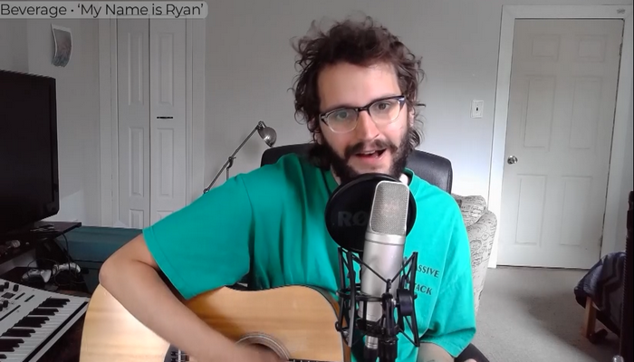 Hamilton Fringe performer Ryan Beverage performs song from his comedy show on Music Friday