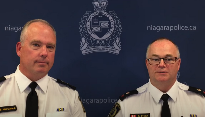 Niagara police retirement