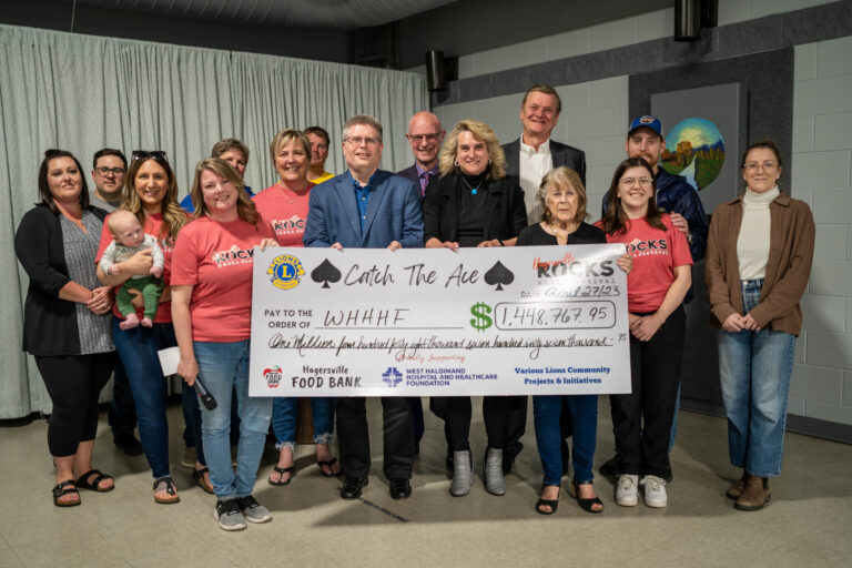Hagersville ‘Catch the Ace’ leads to historic $1.4M donation to local hospital