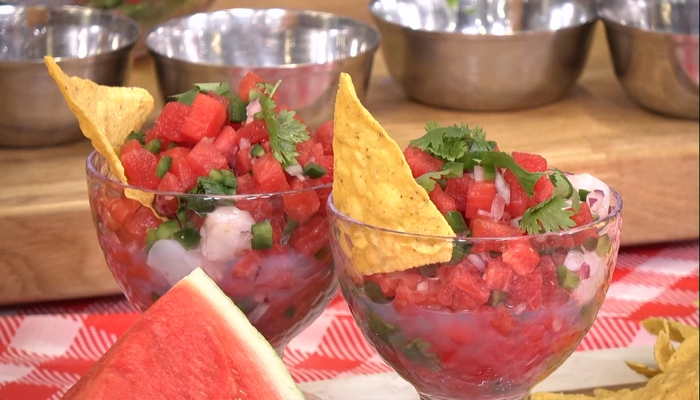 Top Chef Canada winner shares creative recipes using the whole watermelon