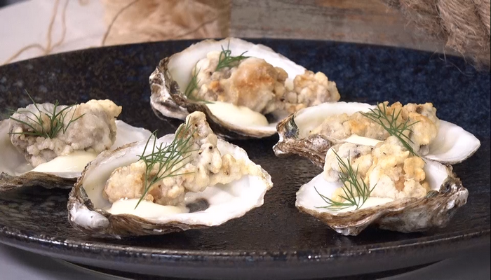 PEI Oyster appetizers that are great for the long weekend