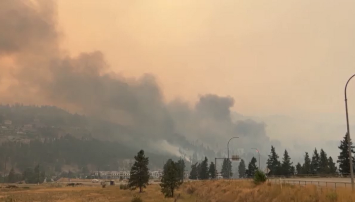 Firefighters continue to battle flames in B.C., Northwest Territories