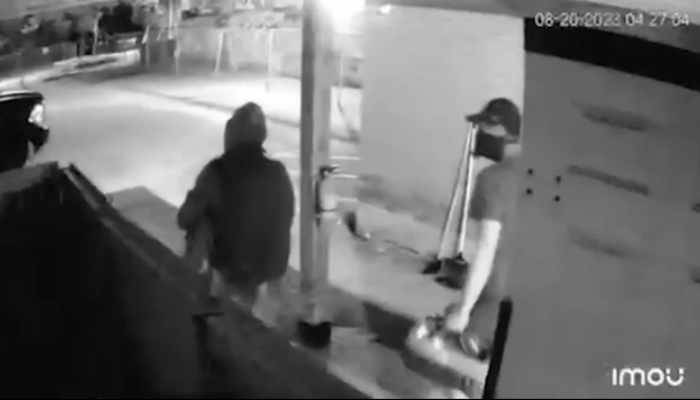 Hamilton police investigating commercial break-in caught on camera