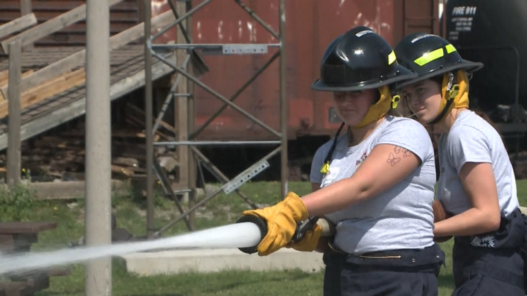 Blaze Fire Academy in Halton encourages women to join the fire service