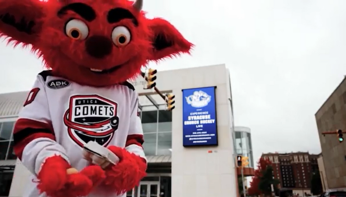 Meet one of North America’s youngest professional mascots