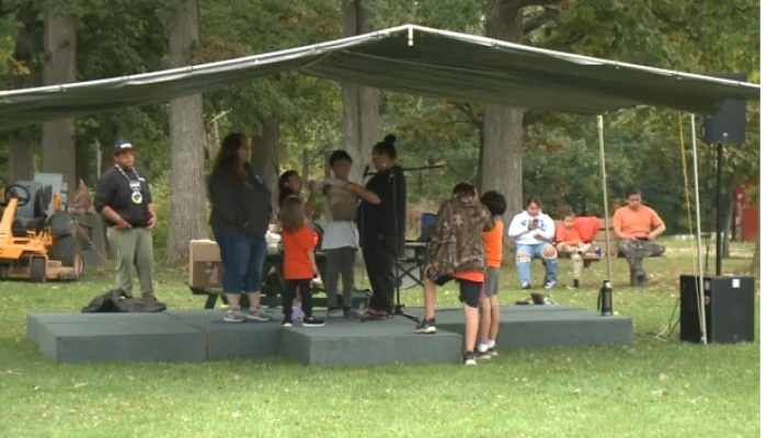 Sea of orange fills Hagersville for ‘Every Child Matters Walk’