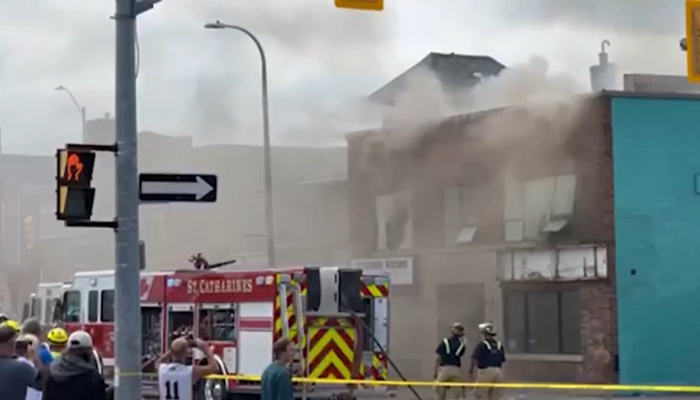 Crews battle fire at ‘rooming house’ in St. Catharines