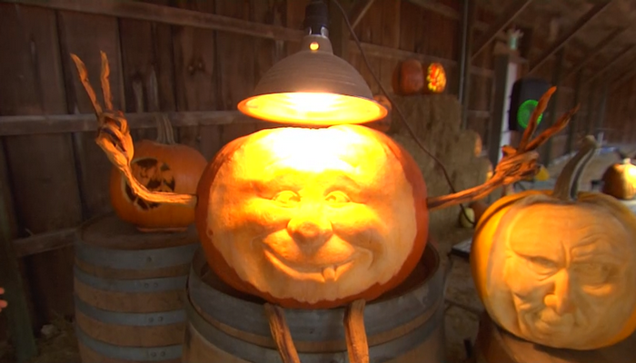 Spooky jack-o-lanterns light up the night at Pumpkins After Dark