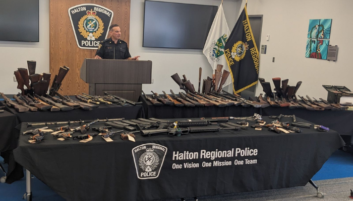 weapons amnesty halton police