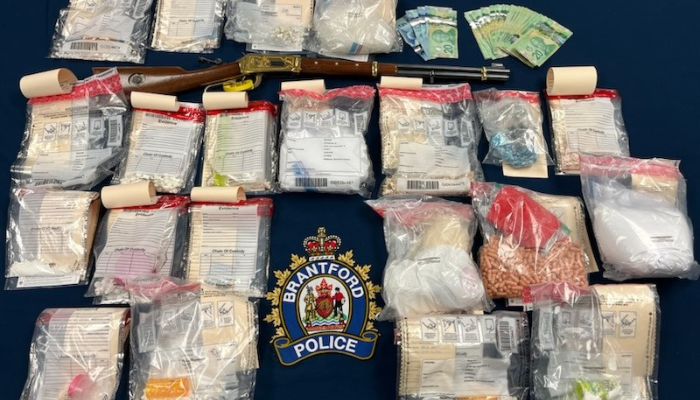 Police uncover over $170,000 worth of drugs during bust in Brantford