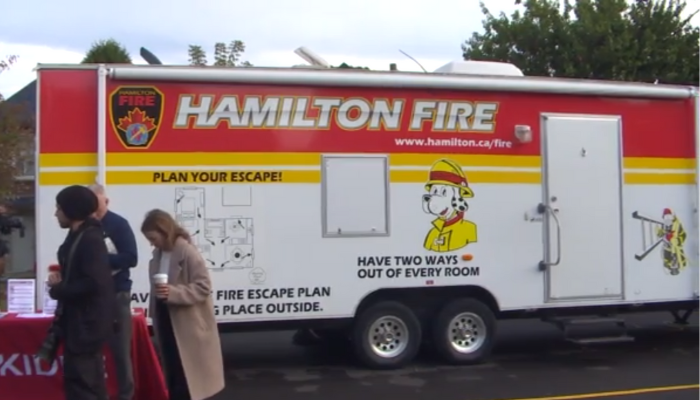 Hamilton Fire Department promotes Fire Safety Week