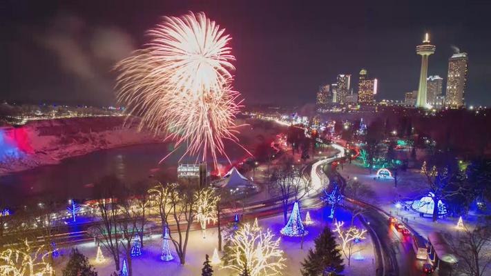 Get in the festive spirit in Niagara Falls