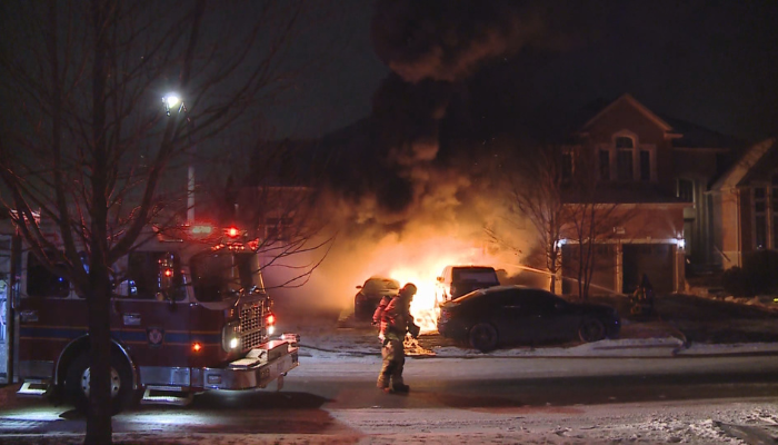 Oakville house fire