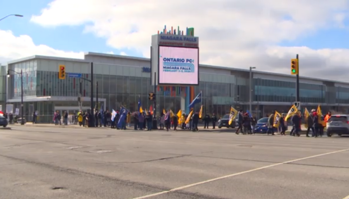 Protests outside PC Convention continue for second day