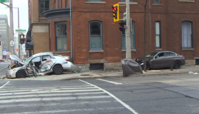 Charge laid in Hamilton crash that killed 64-year-old man on Monday