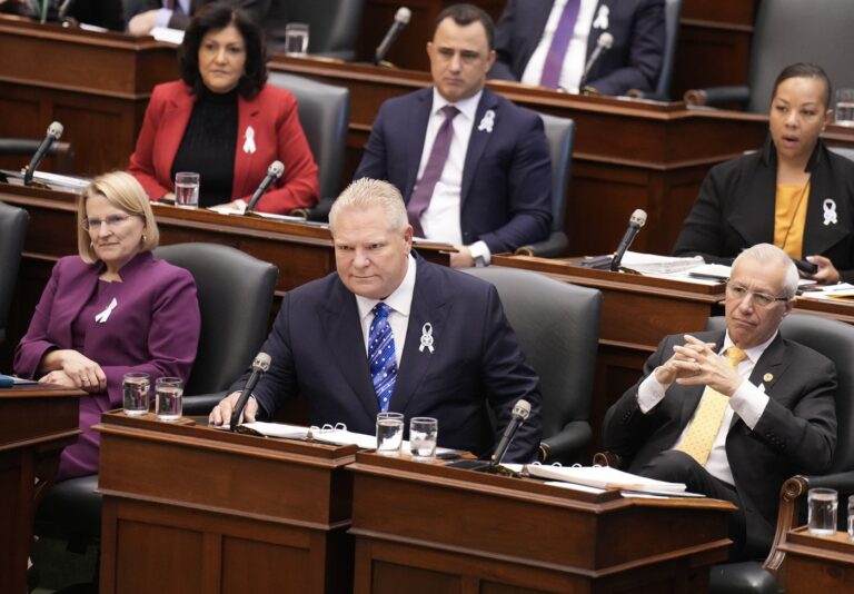 Ontario legislature resumes
