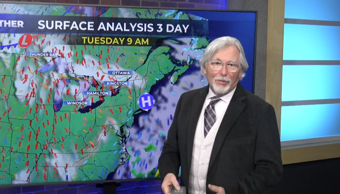 Evening weather forecast for February 19, 2024