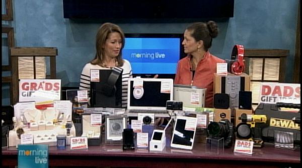 Lesley Stewart & Shanna Munro of Cash Converters on Morning Live, June 13, 2013