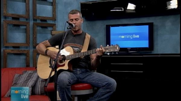 Brett Kingswell performs on Morning Live, June 20, 2013