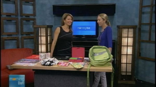 Lesley Stewart with Julie Cole; Morning Live, August 12, 2013