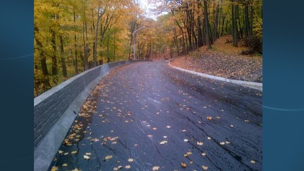 Beckett Drive, Hamilton, November 7, 2013 (City of Hamilton photo)